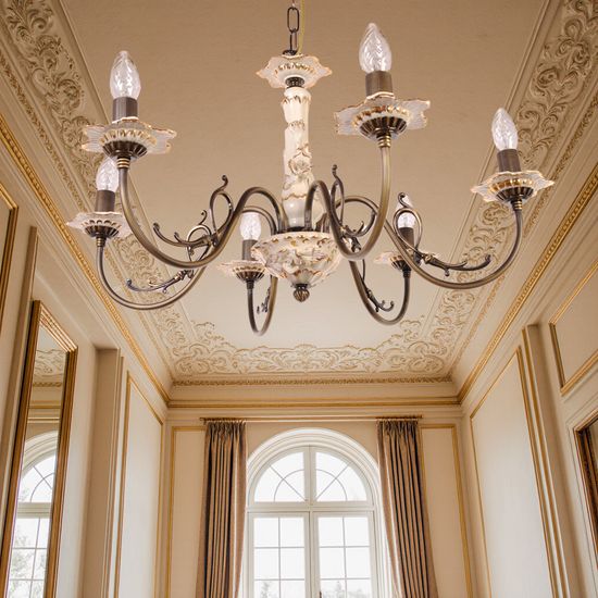 Подвесная люстра LA LAMPADA 50400 (L.1206/6.40)