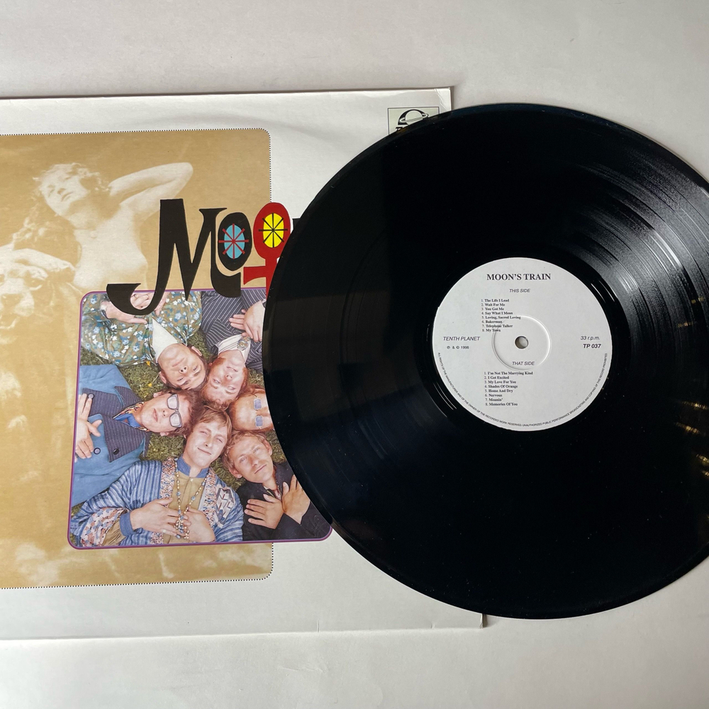 Винтажная виниловая пластинка LP Moon's Train (Англия 1998)