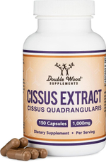 Double Wood Supplements - Cissus Extract - 150 x 500 mg capsules