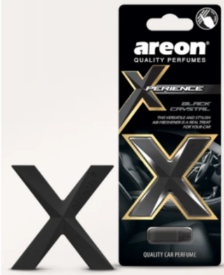 Ароматизатор на обдув AREON  XPERIENCE (Black Crystal/черный кристал) 704-APX-01-ЧЗБ