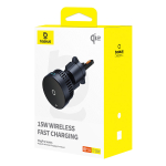 Автомобильный держатель с беспроводной зарядкой Baseus MagPro Series Magnetic Air Vent Version Qi2 15W (MagSafe)