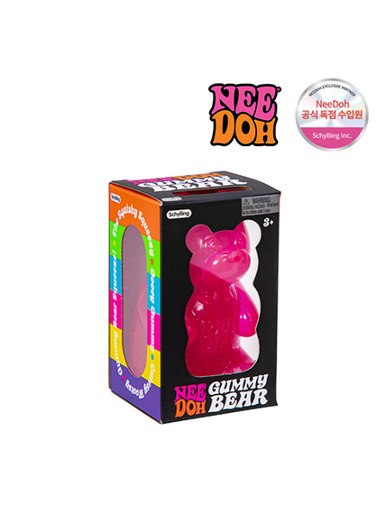 Squish! Gummy bear 3+ (çəhrayı)