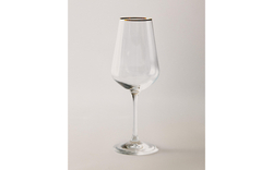 Zara Home рюмка из стекла, цвет золотой, 24 см
