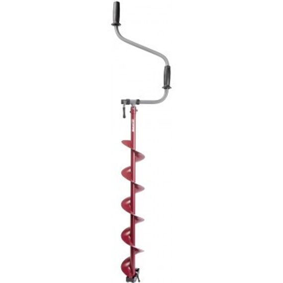 Ледобур BURAN 130L левое вращение, цельнотянутый шнек Тонар