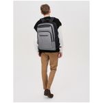 Рюкзак Berlingo City "Strict grey" 42*29*17см, 2 отделения, 3 кармана, отделение для ноутбука, USB разъем, эргономическая спинка