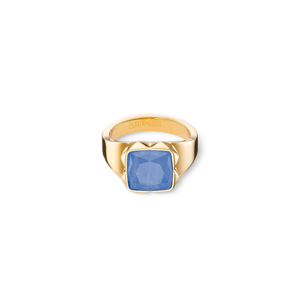 Кольцо Coeur de Lion Blue-Gold 1200/40-0716 60