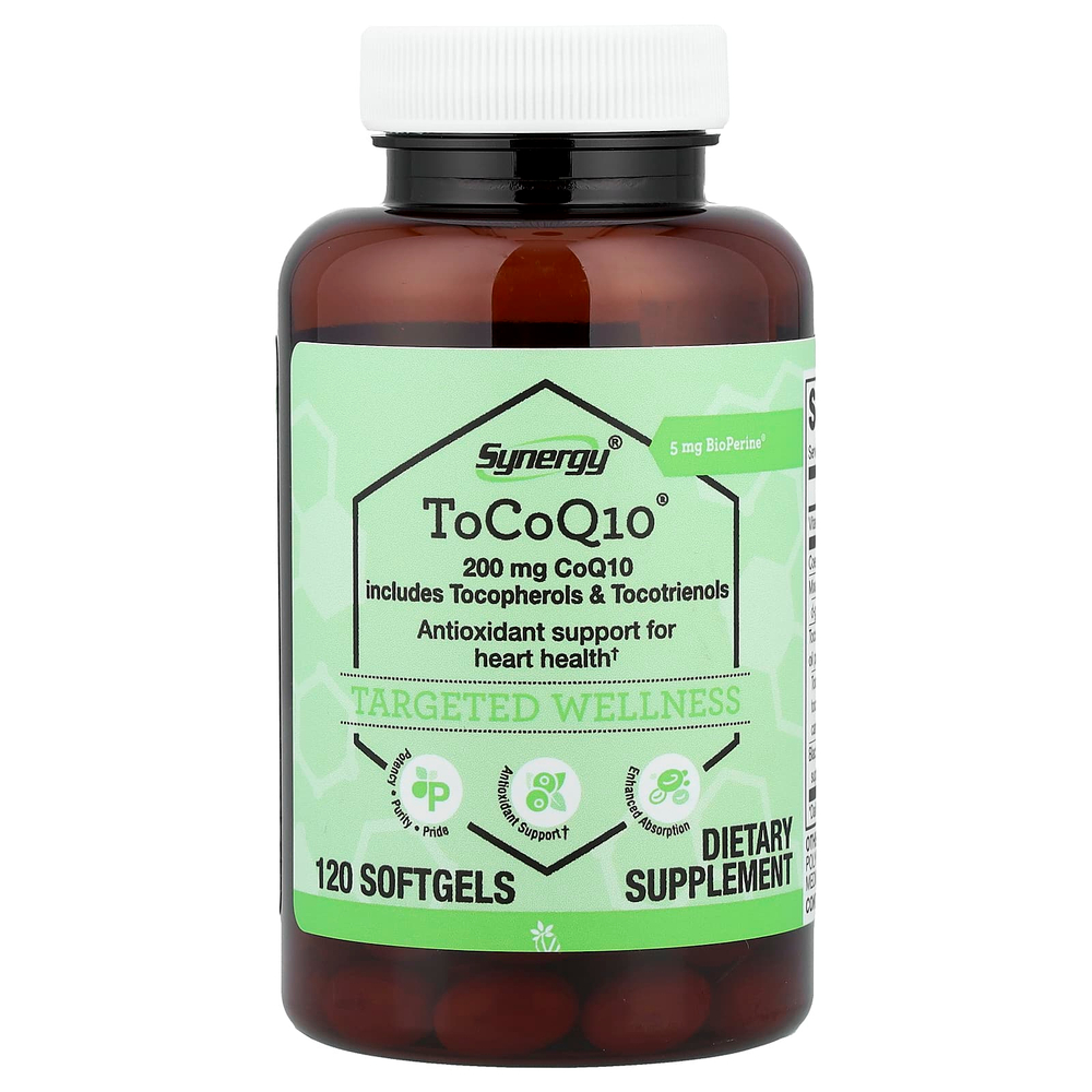 Vitacost, Synergy®, ToCoQ10®, 120 Softgels