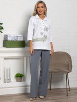 Блуза Сны луговых эльфов (белая) Б15288-18М LT Collection