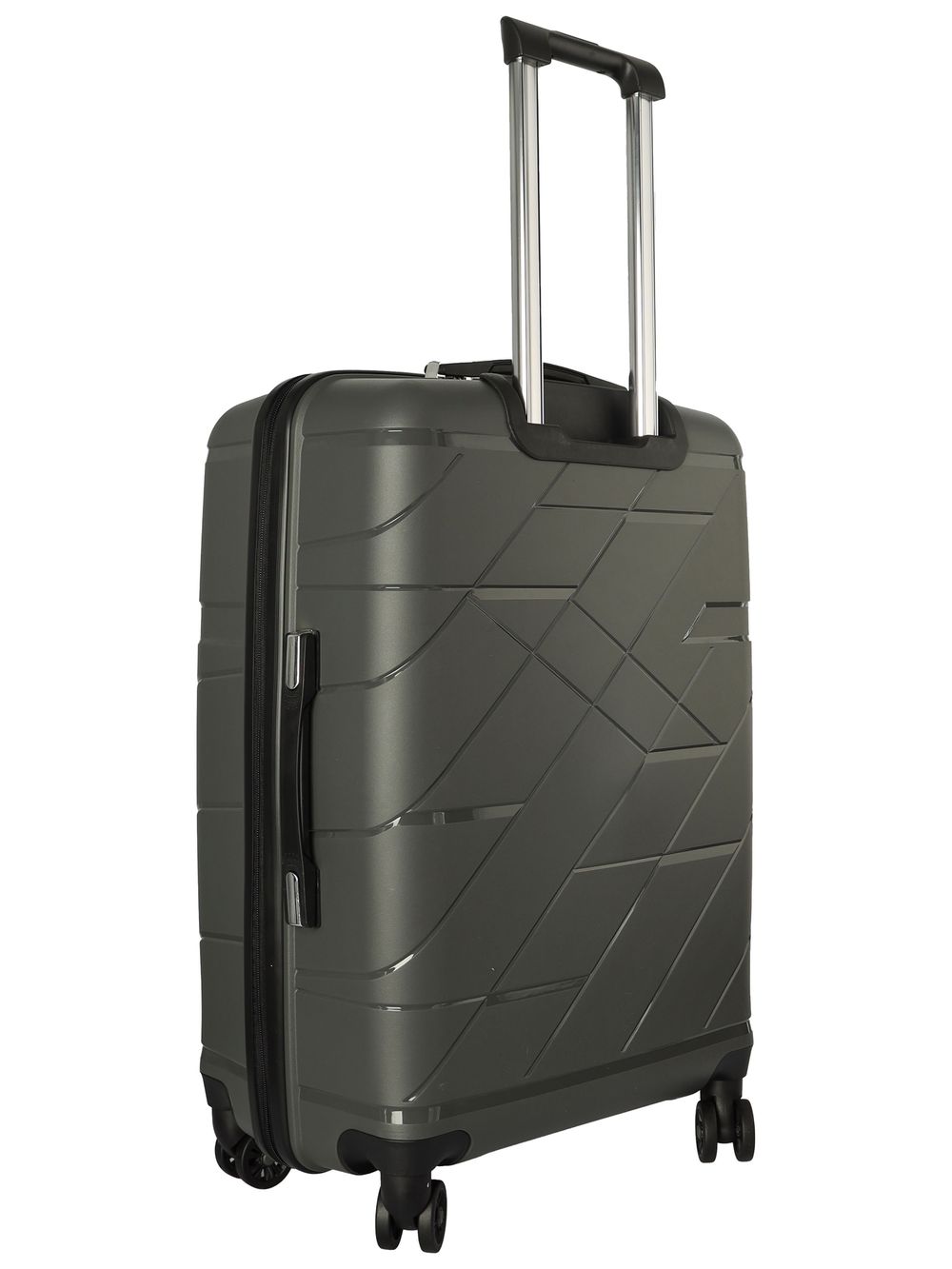 Чемодан 463 / С ремнем / Полипропилен