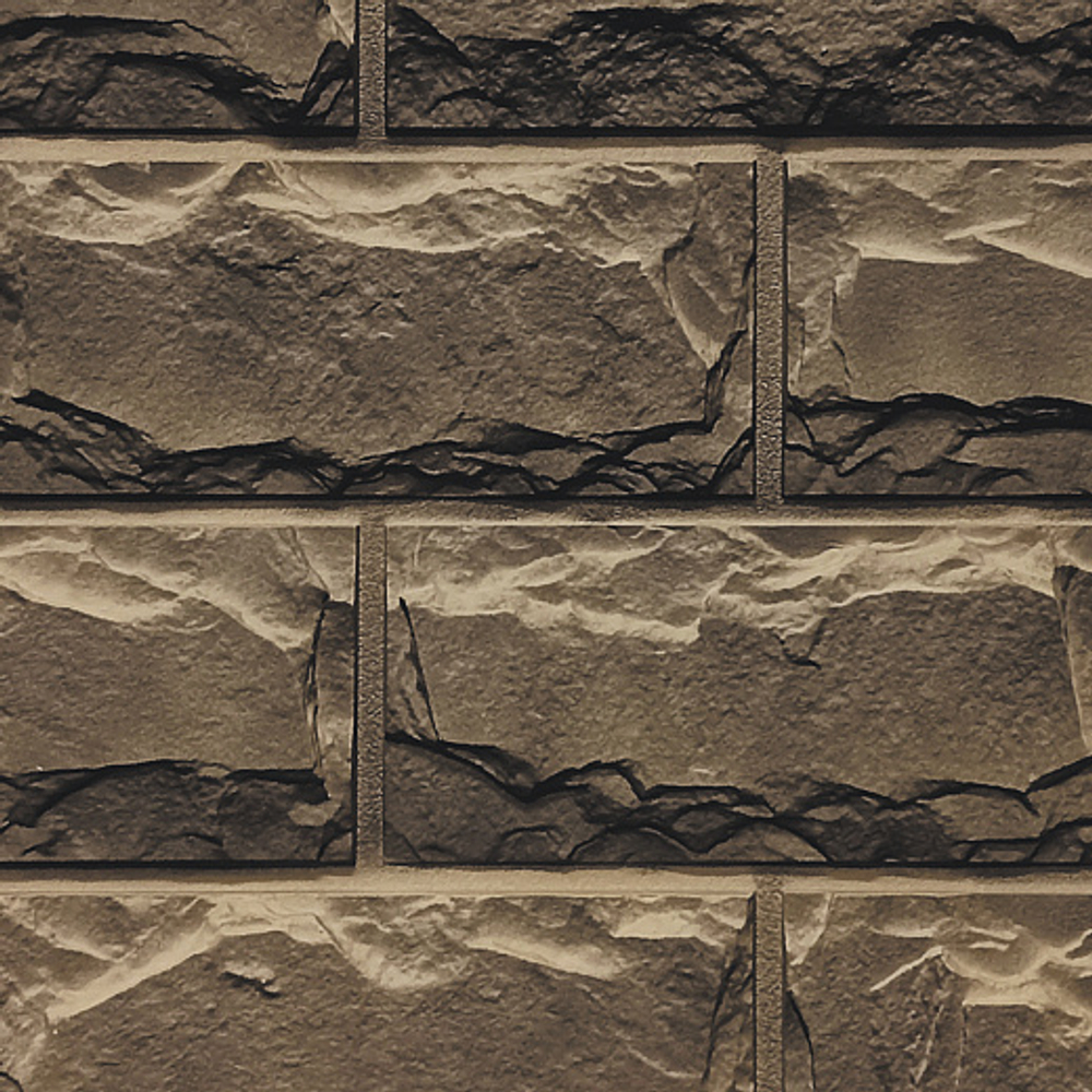 Фасадные панели Блок, бежево-коричневый Fineber (Файнбир)