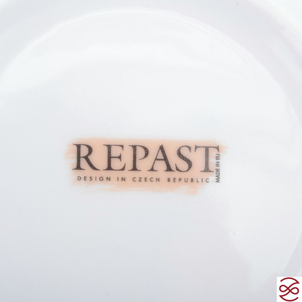 Набор тарелок Repast Охота зеленая Мария-тереза 17 см (6 шт)