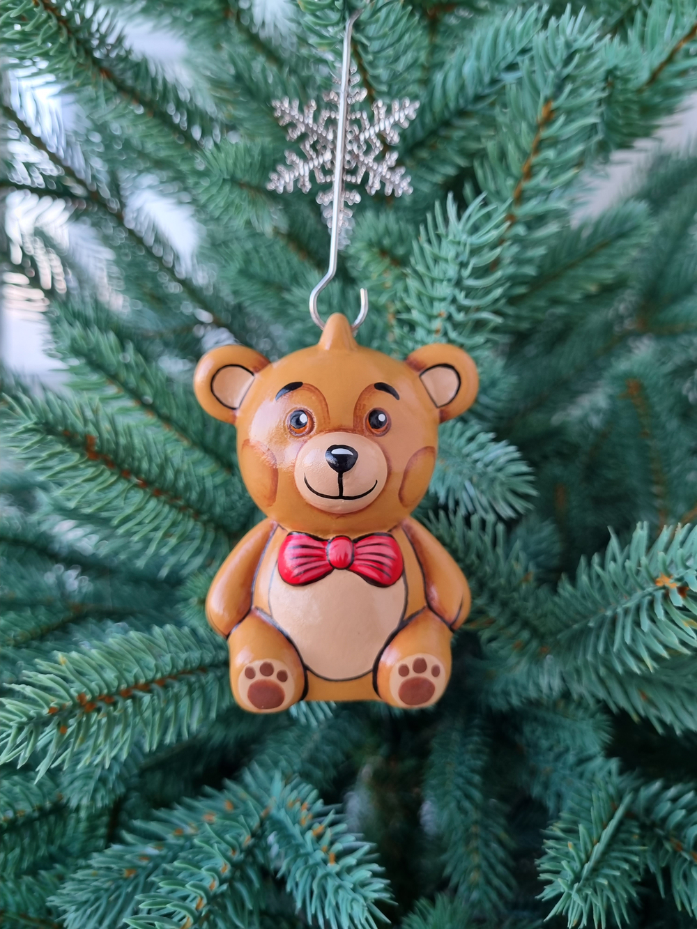 Мишка с бантом