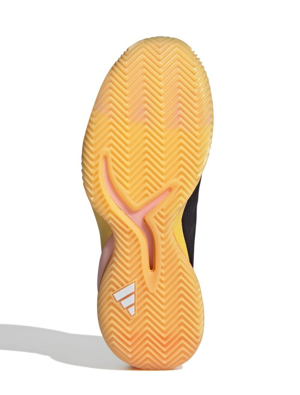 Женские Кроссовки теннисные Adidas Adizero Cybersonic W Clay - black/orange/pink