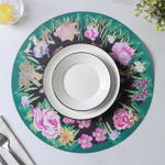 Салфетки сервировочные на стол Доляна «Роуз», 4 шт., d=38 см