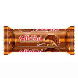 Печенье Albeni Uker Round шоколад с печеньем и карамелью 8 шт