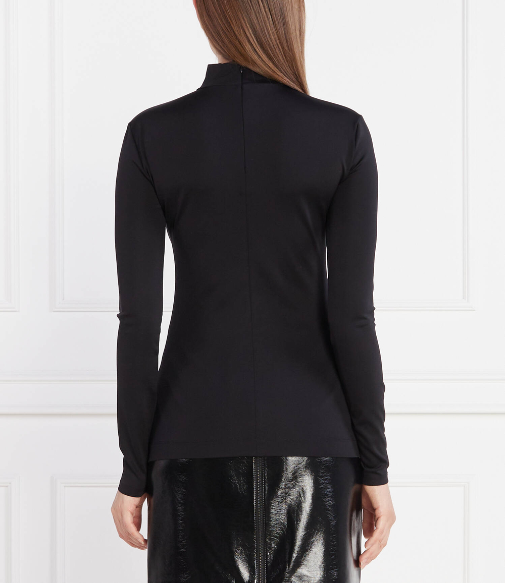 Гольф stretch lslv Karl Lagerfeld - черный(235W1712)