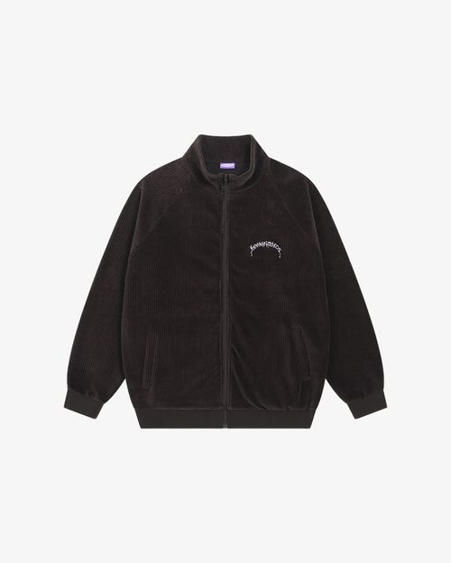 Толстовка Ymkashix Puff Zip велюровая коричневый