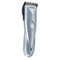 Машинка для стрижки волос DELTA DL-4035A аккумуляторная, серебро