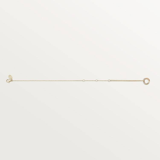 Cartier Trinity bracelet, on chain