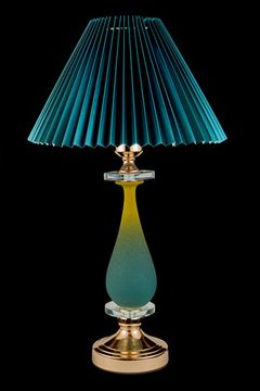Настольная лампа 1*Е27 LE1956 зелёный/жёлтый Muses Leon