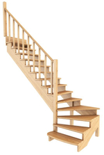 Лестница на второй этаж К-001м/7 Левая