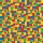 Упаковочная бумага (0,7*1 м) Конструктор, 10 шт.