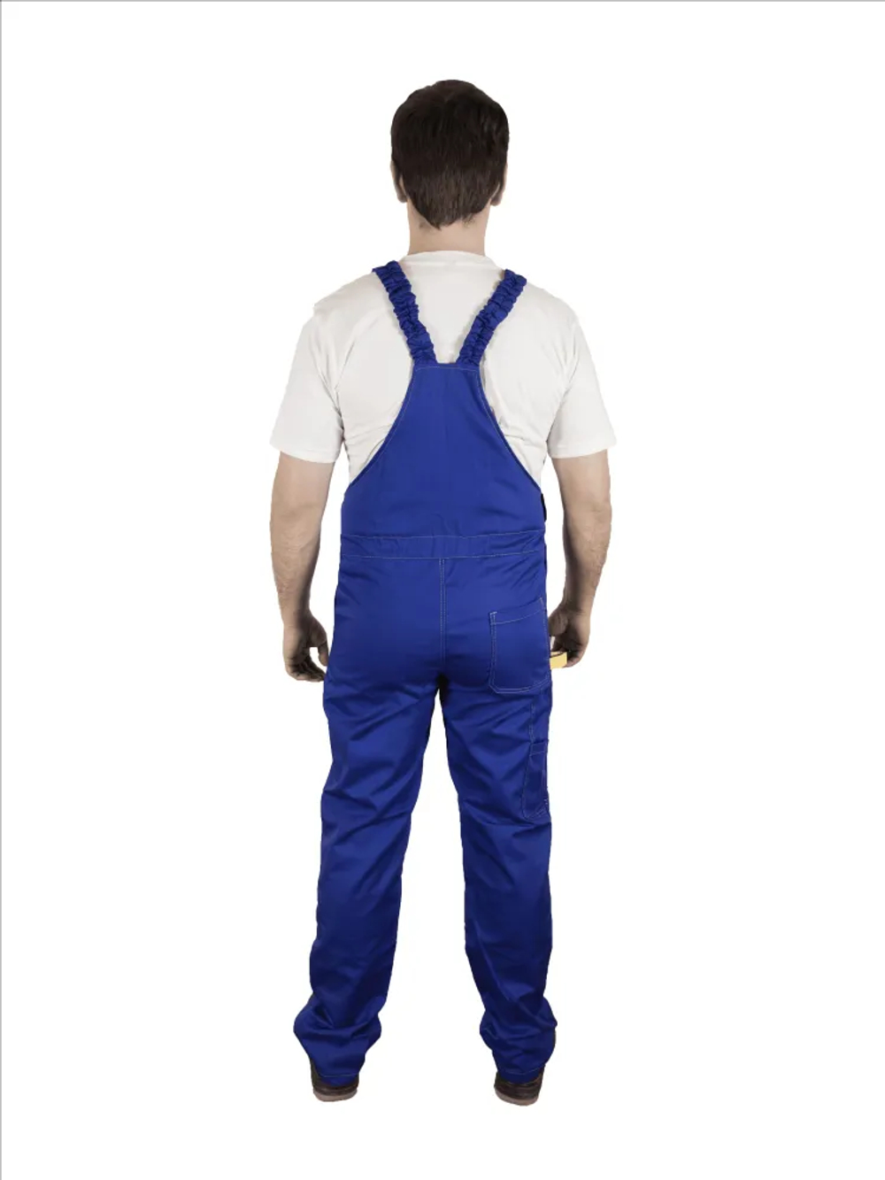 Костюм мужской летний «ДНЕПР» (куртка+полукомбинезон) цв.васильковый/светло-серый