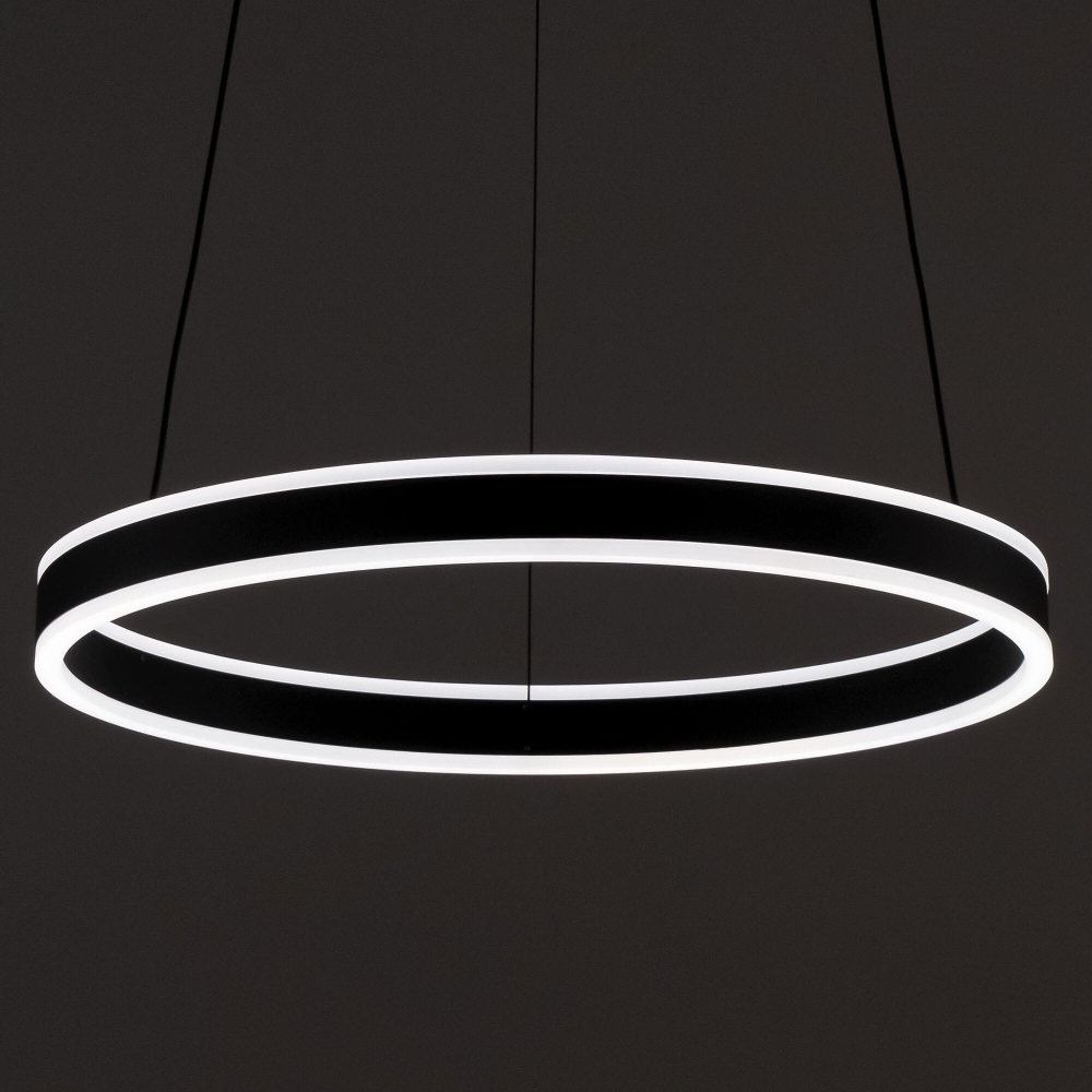 Citilux Дуэт CL719501 LED Люстра подвесная с пультом Чёрная