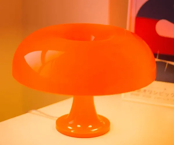 Лампа настольная Shroom, оранжевая