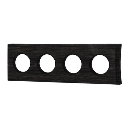 Рамка 4 постовая (Угольно-черный на бревно 280 мм) С.М. BF4C28-640-119