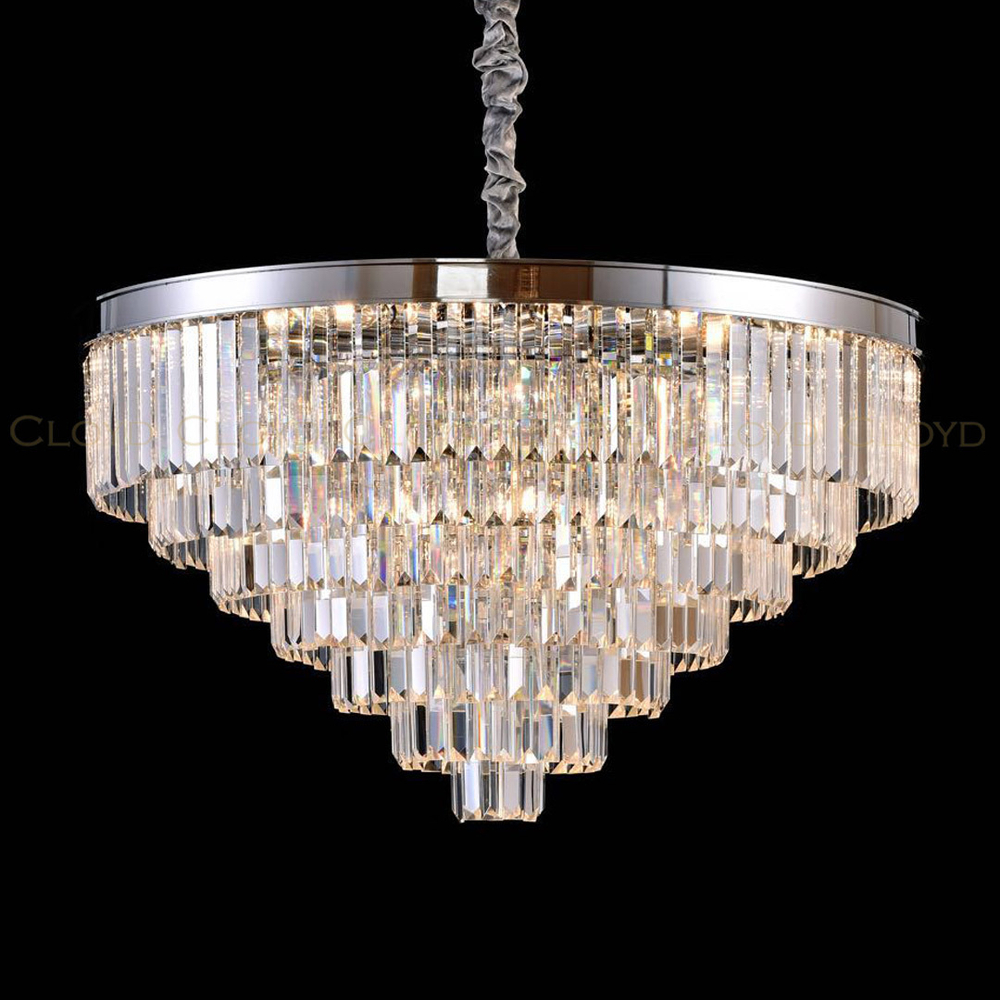 Люстра Cloyd ORDINAL-D C11 / Ø48 см - хром (арт.10894)