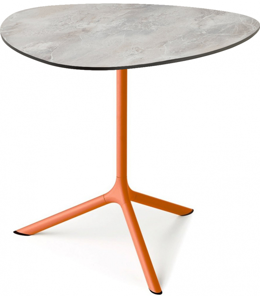 Стол ламинированный обеденный Scab Design Tripe Maxi, терракотовый, каменный