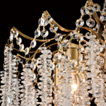 8243/8 CLASSI LN25 22 латунь металл/хрусталь Люстра подвесная E14 8*40W 220V KRISTINA