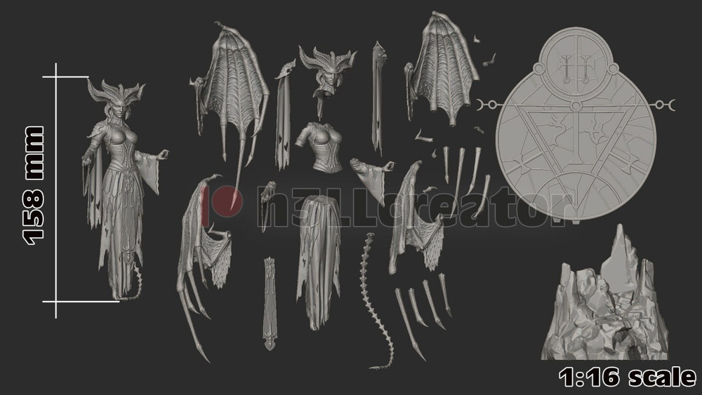 Фигурка Лилит Диабло Lilith Diablo