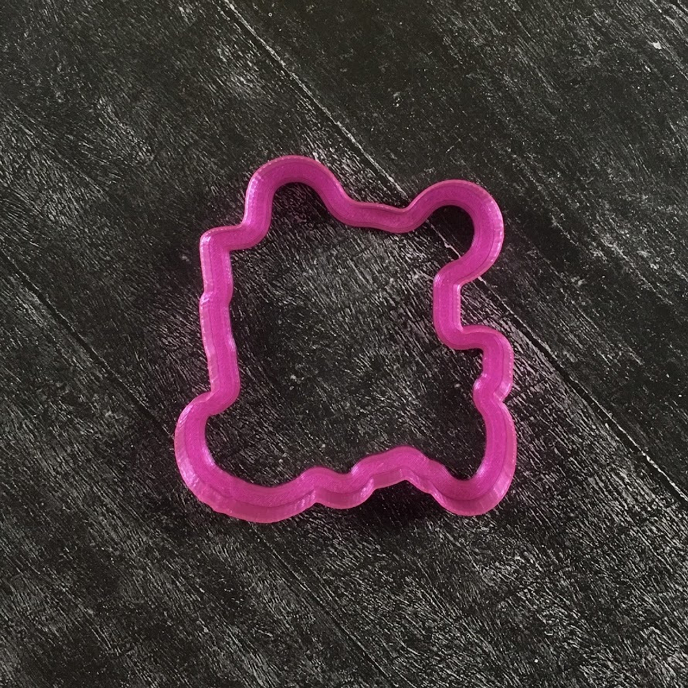 Мишка с кубиками №1