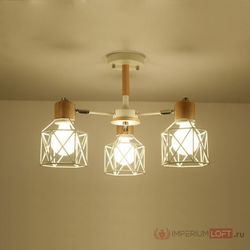 Потолочная Люстра Corf B3 Yellow 6 Lamps By Imperiumloft