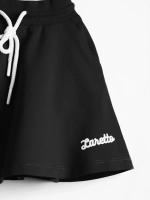 Летний костюм для девочки, свитшот и юбка