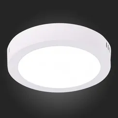 ST112.542.12 Светильник настенно-потолочный Белый LED 1*12W 4000K 795Lm Ra80 120° IP20 D160xH28 90-2 Накладные светильники