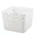 Корзинка универсальная 205х205х145 мм 4,7л (белый)
