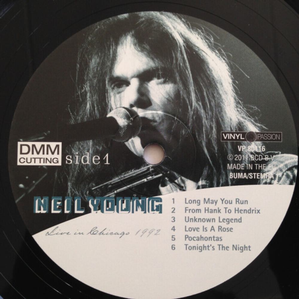 Neil Young / Live In Chicago 1992 (2LP)