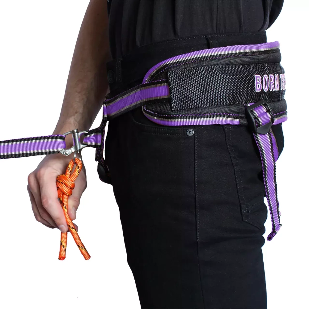 Пояс для каникросса в комплекте с потягом White Wolf серия Спорт