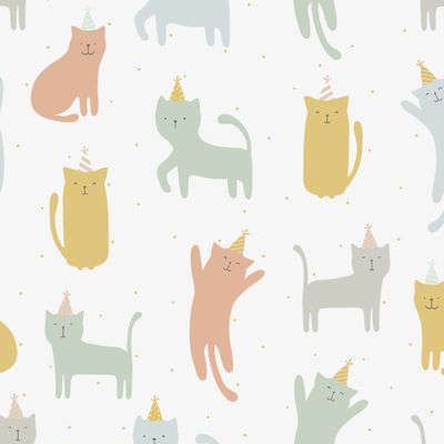 Коты на вечеринке