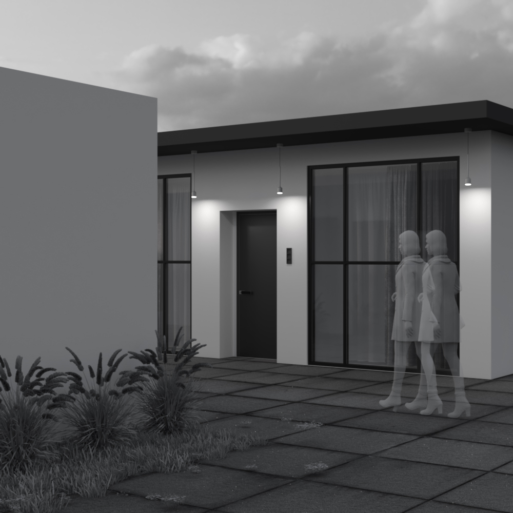 Уличный подвесной светильник Outdoor O491PL-L8W3K