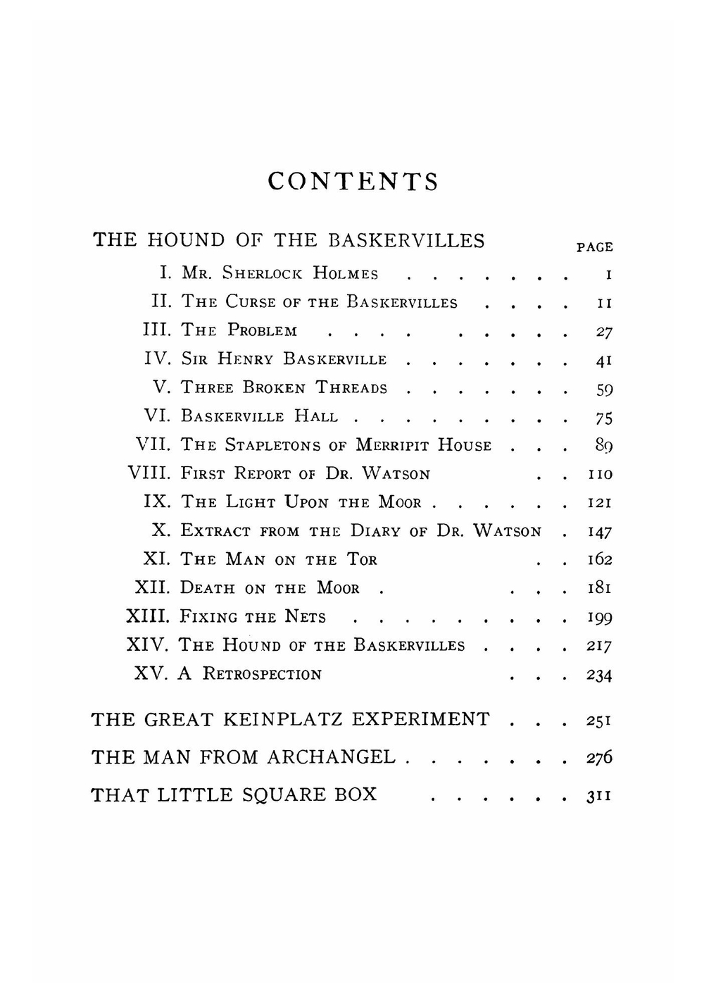 The Works of A. Conan Doyle. The Hound of the Baskervilles | Doyle Arthur Conan