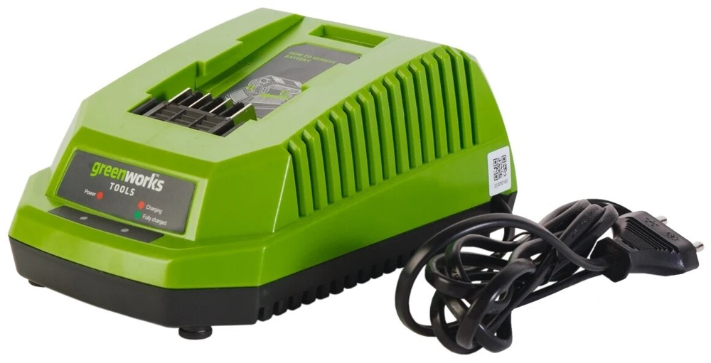 Снегоуборщик GREENWORKS GD40SB 40В,51см,б/щ,1хАКБ 4Ач и ЗУ (2600607)