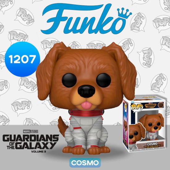 Фигурка Funko POP! Bobble Marvel Guardians Of The Galaxy 3 Cosmo (1207) 67512