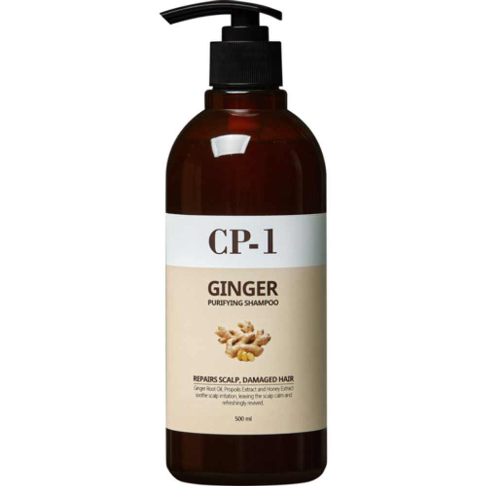 Шампунь для волос имбирный - Esthetic House CP-1 ginger purifying shampoo, 500 мл