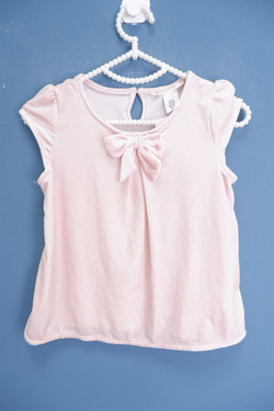 Блузка H&M бархатная на 7/8 лет