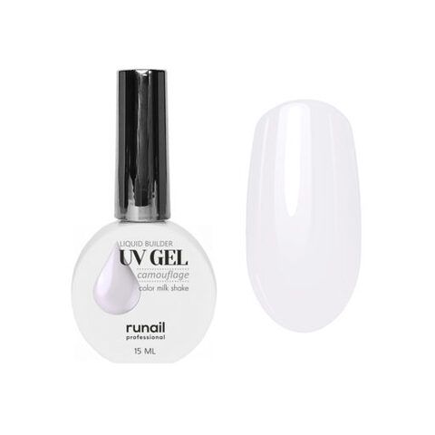 RuNail Professional UV Gel 15 ml Молочный коктейль 5315