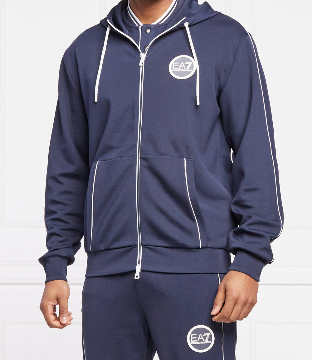 Худи EA7 - темно-синий(3LPM36 PJEJZ)